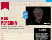 Tablet Screenshot of palestrante-mariopersona.com